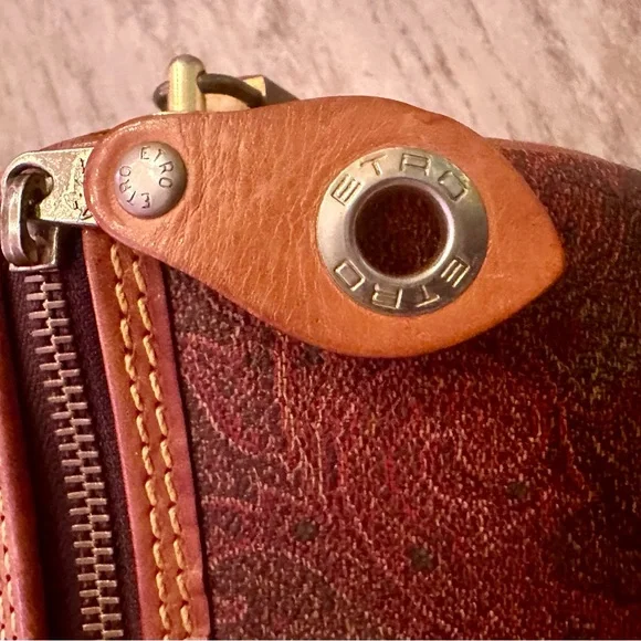 Elegant ETRO BOSTON  Paisley Bag - Picture 10 of 14